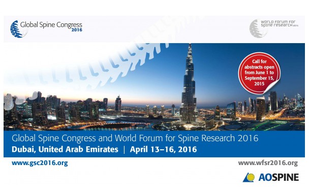 Global Spine Congress, Dubai 2016