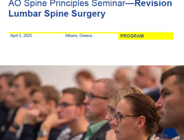 AO SPINE PRINCIPLES SEMINAR – REVISION LUBAR SPINE SURGERY 2025